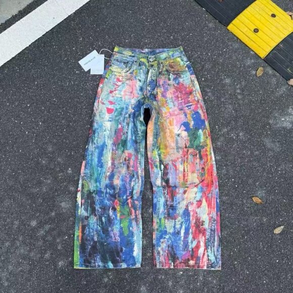 Acne Studios Wide-Leg Jeans - Picture 1 of 6